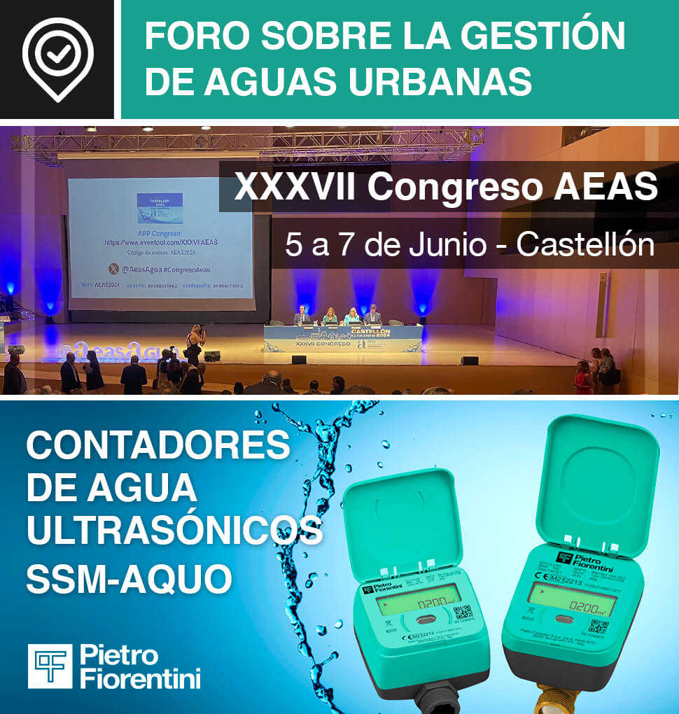 Pietro Fiorentini Iberia en el XXXVII Congreso AEAS – Foro sobre la gestión del agua urbana