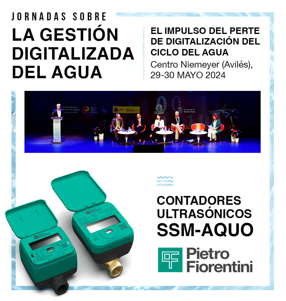 Pietro Fiorentini Iberia en las Jornadas sobre la Gestión Digitalizada del Agua