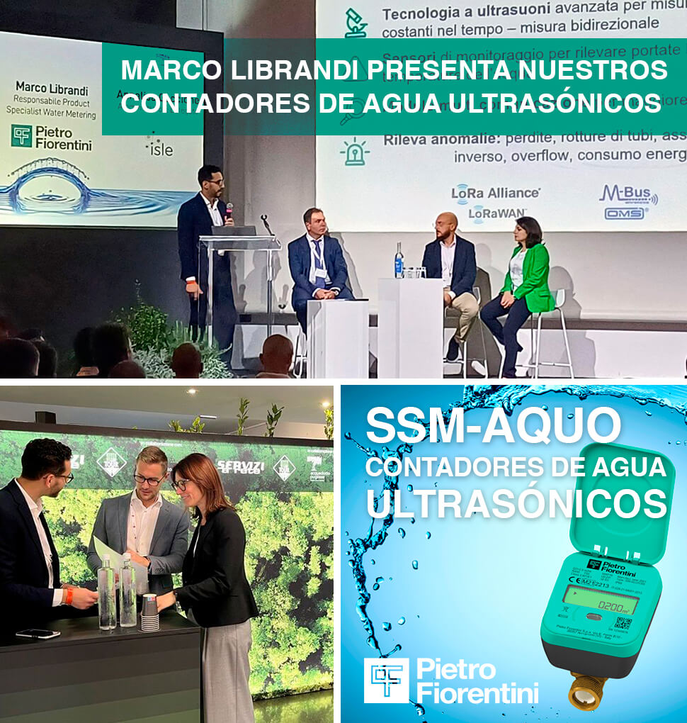 Marco Librandi, nuestro Especialista de Producto al mando en Medición de Agua, presenta nuestros contadores de agua ultrasónicos