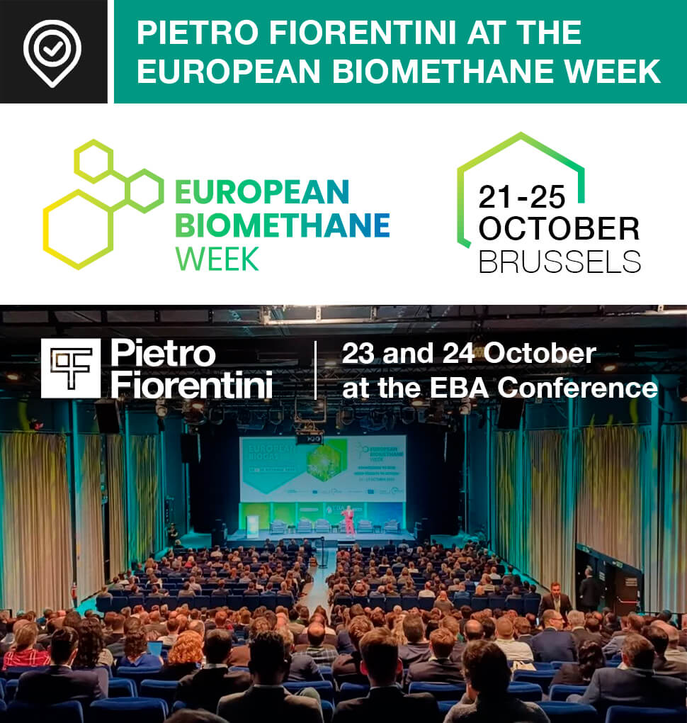 Pietro Fiorentini at the European Biomethane Week