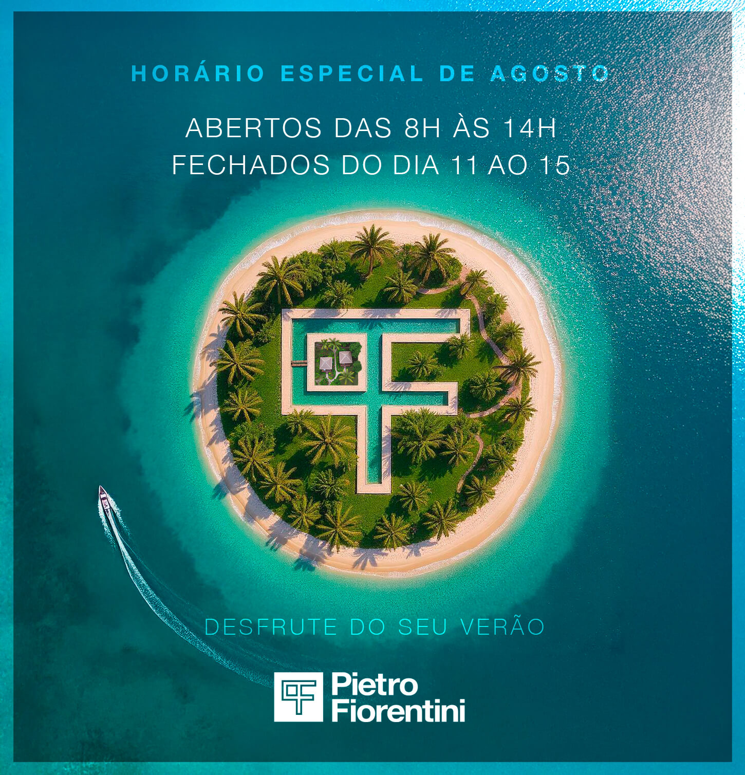 O nosso calendário em agosto
